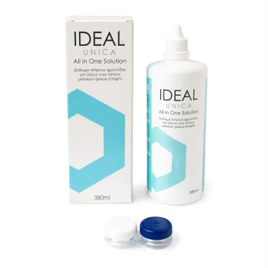 IDEAL UNICA ALL IN ONE ΥΓΡΟ ΦΑΚΩΝ ΕΠΑΦΗΣ 380ML