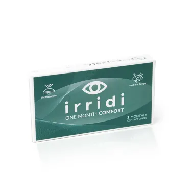 IRRIDI 1 MONTH COMFORT ΜΗΝΙΑΙΟΙ ΦΑΚΟΙ ΕΠΑΦΗΣ ΥΔΡΟΓΕΛΗΣ (3 ΦΑΚΟΙ)