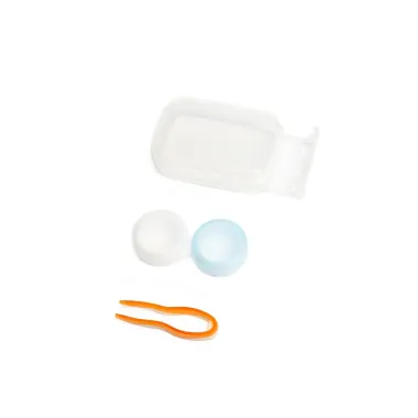 CONTACT LENS CASE & SMARTPHONE STAND IN VARIOUS COLORS
