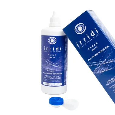 IRRIDI CLEAR CONTACT LENSES MULTI-PURPOSE SOLUTION 360ML
