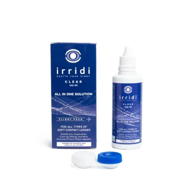 IRRIDI CLEAR CONTACT LENSES MULTI-PURPOSE SOLUTION 100ML