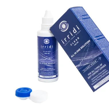 IRRIDI CLEAR CONTACT LENSES MULTI-PURPOSE SOLUTION 100ML
