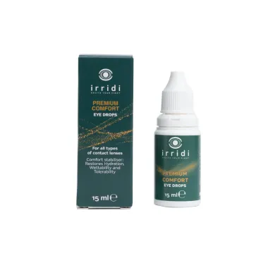 IRRIDI PREMIUM COMFORT EYE DROPS FOR DRY EYES 15ML