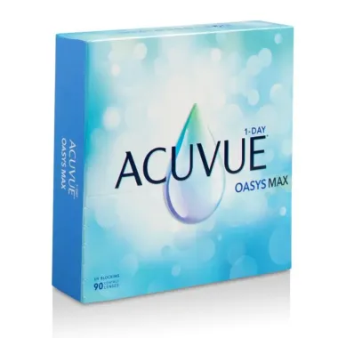 ACUVUE OASYS MAX 1-DAY ΗΜΕΡΗΣΙΟΣ ΦΑΚΟΣ ΕΠΑΦΗΣ (90 ΦΑΚΟΙ)