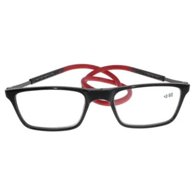 ΓΥΑΛΙΑ ΔΙΑΒΑΣΜΑΤΟΣ AVRAMIS BLACK-RED (ΜΕ ΜΑΓΝΗΤΗ) ΒΑΘ. (1.5 - 2.5)