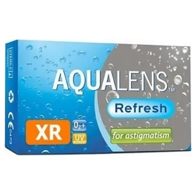AQUALENS REFRESH FOR ASTIGMATISM XR MONTHLY DISPOSABLE CONTACT LENSES FOR ASTIGMATISM (3 LENSES)