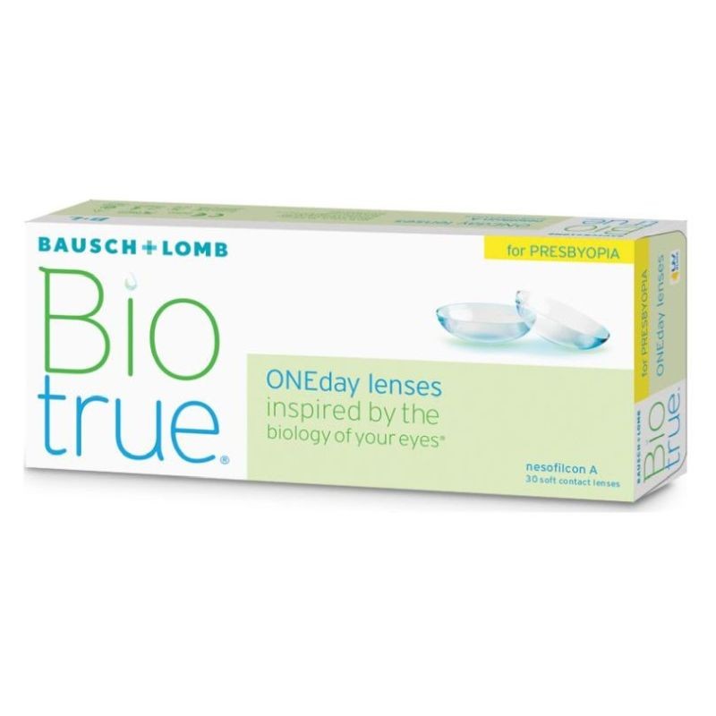 BIOTRUE ONEDAY FOR PRESBYOPIA DAILY DISPOSABLE MULTIFOCAL CONTACT LENSES (30 LENSES)