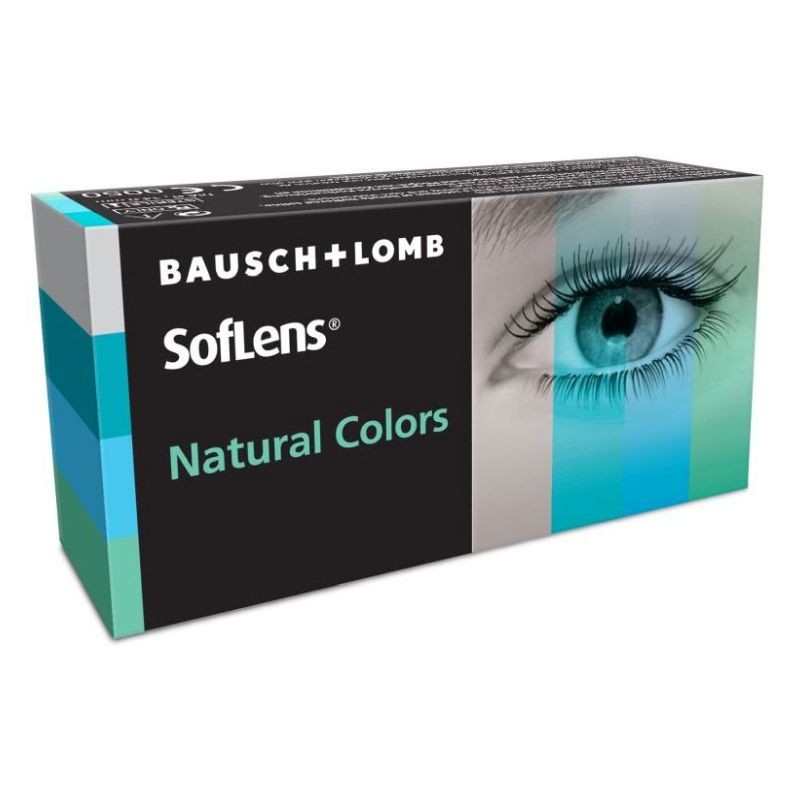 SOFLENS NATURAL COLORS ΜΗΝΙΑΙΟΙ ΕΓΧΡΩΜΟΙ ΦΑΚΟΙ ΕΠΑΦΗΣ (2 ΦΑΚΟΙ)