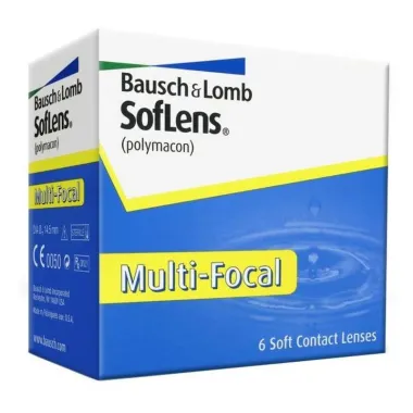 SOFLENS MULTIFOCAL ΜΗΝΙΑΙΟΙ ΠΟΛΥΕΣΤΙΑΚΟΙ ΦΑΚΟΙ ΕΠΑΦΗΣ (6 ΦΑΚΟΙ)