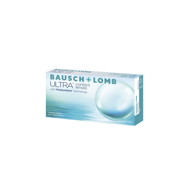 ULTRA MONTHLY DISPOSABLE CONTACT LENSES WITH MOISTURESEAL TECHNOLOGY (6 LENSES)