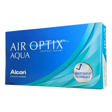 AIR OPTIX AQUA ΜΗΝΙΑΙΟΙ ΦΑΚΟΙ ΕΠΑΦΗΣ ΣΙΛΙΚΟΝΗΣ ΥΔΡΟΓΕΛΗΣ (3 ΦΑΚΟΙ)