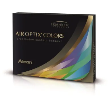 AIR OPTIX COLORS ΕΓΧΡΩΜΟΙ ΜΗΝΙΑΙΟΙ ΦΑΚΟΙ ΕΠΑΦΗΣ ΜΥΩΠIΑΣ ΥΠΕΡΜΕΤΡΩΠIΑΣ (2 ΦΑΚΟΙ)