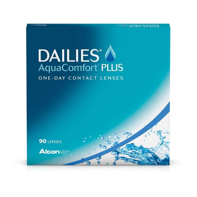 DAILIES AQUA COMFORT PLUS ΗΜΕΡΗΣΙΟΙ ΦΑΚΟΙ ΕΠΑΦΗΣ (90 ΦΑΚΟΙ)