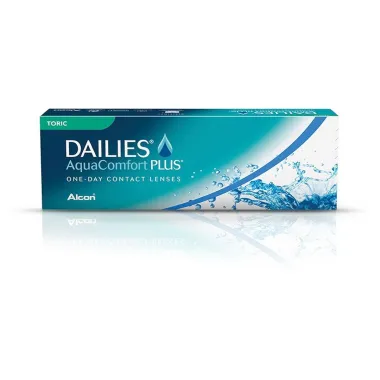 DAILIES AQUA COMFORT PLUS TORIC ΗΜΕΡΗΣΙΟΙ ΦΑΚΟΙ ΕΠΑΦΗΣ ΑΣΤΙΓΜΑΤΙΣΜΟΥ (30 ΦΑΚΟΙ)