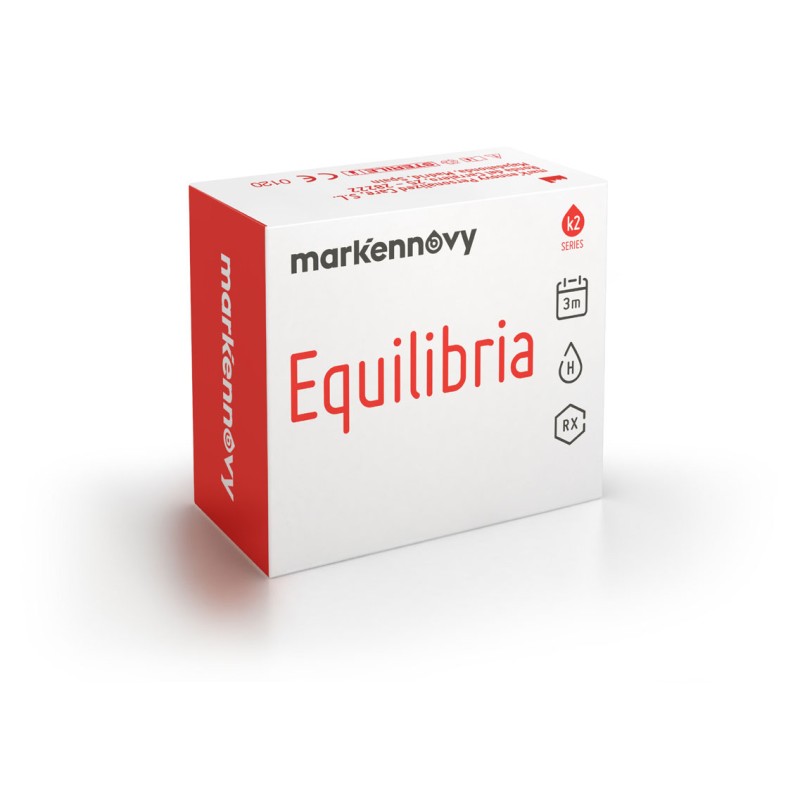 EQUILIBRIA 3-MONTH DISPOSABLE MULTIFOCAL TORIC CONTACT LENSES (2 LENSES)