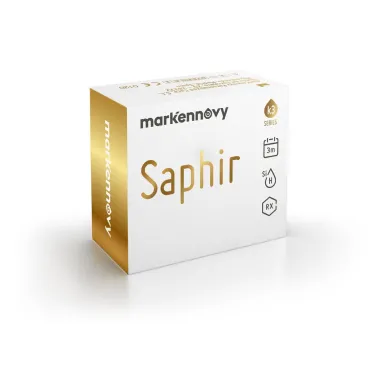 SAPHIR 3-MONTH DISPOSABLE CONTACT LENSES (2 LENSES)