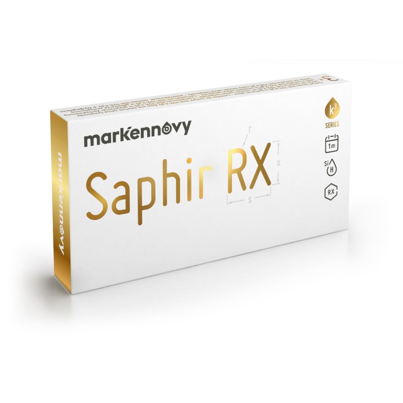 SAPHIR RX MULTIFOCAL ΜΗΝΙΑΙΟΙ ΠΟΛΥΕΣΤΙΑΚΟΙ ΦΑΚΟΙ ΕΠΑΦΗΣ (3 ΦΑΚΟΙ)