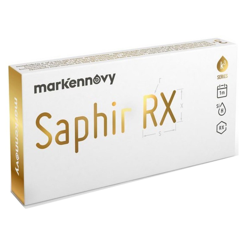 SAPHIR TORIC RX MONTHLY DISPOSABLE TORIC CONTACT LENSES (3 LENSES)