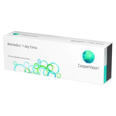 BIOMEDICS 1DAY EXTRA DAILY DISPOSABLE CONTACT LENSES (30 LENSES)
