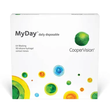 MYDAY DAILY DISPOSABLE CONTACT LENSES (90 LENSES)