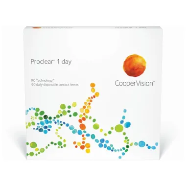 PROCLEAR 1DAY DAILY DISPOSABLE CONTACT LENSES (90 LENSES)