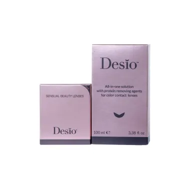DESIO COLORS MONTHLY DISPOSABLE COLORED CONTACT LENSES (2 LENSES)