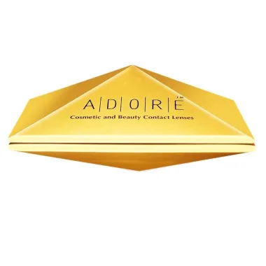 ADORE COLORS TRI-TONE COLORED QUARTERLY DISPOSABLE CONTACT LENSES (2 LENSES)