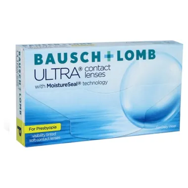 ULTRA FOR PRESBYOPIA MONTHLY DISPOSABLE SILICON HYDROGEL MULTIFOCAL CONTACT LENSES (3 LENSES)