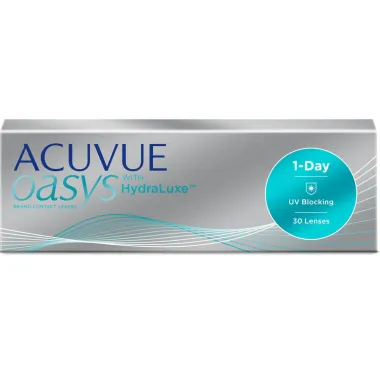 ACUVUE OASYS 1DAY ΗΜΕΡΗΣΙΟΣ ΦΑΚΟΣ ΕΠΑΦΗΣ ΣΙΛΙΚΟΝΗΣ ΥΔΡΟΓΕΛΗΣ (30 ΦΑΚΟΙ)