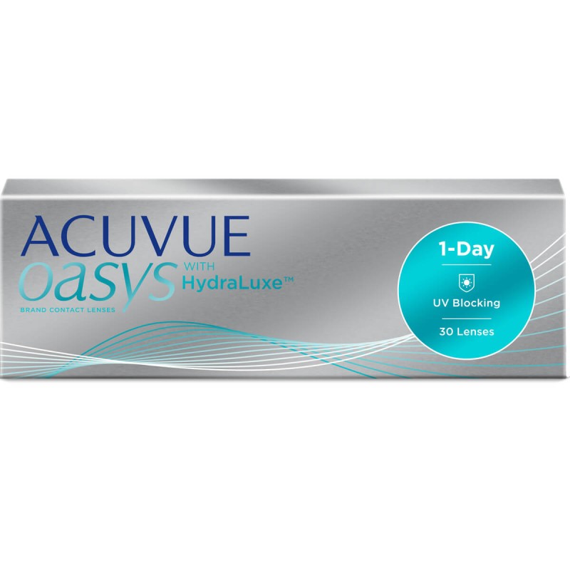 ACUVUE OASYS 1DAY ΗΜΕΡΗΣΙΟΣ ΦΑΚΟΣ ΕΠΑΦΗΣ ΣΙΛΙΚΟΝΗΣ ΥΔΡΟΓΕΛΗΣ (30 ΦΑΚΟΙ)