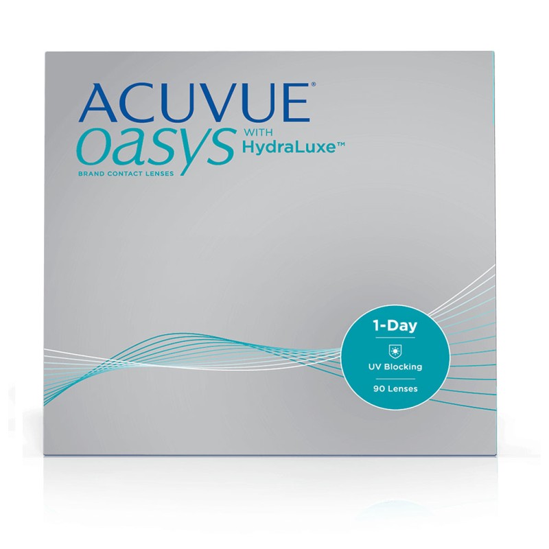 ACUVUE OASYS 1DAY DAILY DISPOSABLE SILICON HYDROGEL CONTACT LENS (90 LENSES)