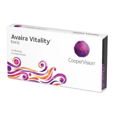 AVAIRA VITALITY TORIC ΜΗΝΙΑΙΟΙ ΦΑΚΟΙ ΕΠΑΦΗΣ ΑΣΤΙΓΜΑΤΙΣΜΟΥ (6 ΦΑΚΟΙ)