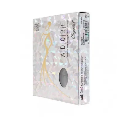 ADORE COLORS SPARKLING CRYSTAL COLORED QUARTERLY DISPOSABLE CONTACT LENSES (2 LENSES)