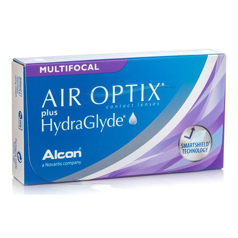AIR OPTIX HYDRAGLYDE MULTIFOCAL MHNIAIOI ΠΟΛΥΕΣΤΙΑΚΟΙ ΦΑΚΟΙ (6 ΦΑΚΟΙ)
