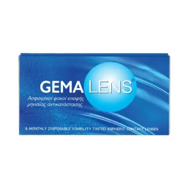 GEMALENS 55AC MONTHLY DISPOSABLE CONTACT LENSES (6 LENSES)