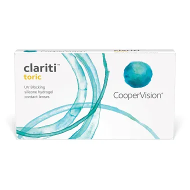CLARITI TORIC MONTHLY DISPOSABLE CONTACT LENSES (3 LENSES)