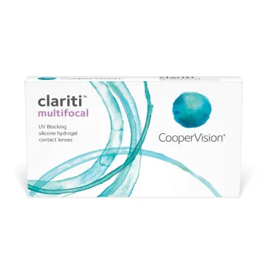 CLARITI MULTIFOCAL MONTHLY DISPOSABLE CONTACT LENSES (3 LENSES)