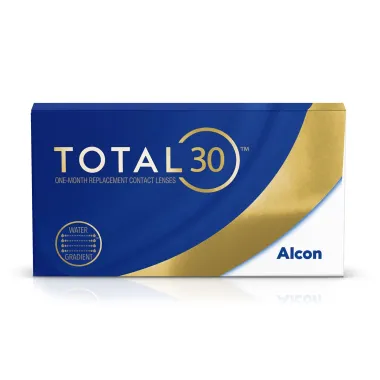 TOTAL 30 MONTLY DISPOSABLE CONTACT LENSES (3 LENSES)