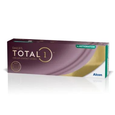 DAILIES TOTAL 1 DAILY FOR ASTIGMATISM DISPOSABLE CONTACT LENSES (30 LENSES)