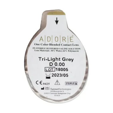 ADORE COLORS TRI-TONE COLORED QUARTERLY DISPOSABLE CONTACT LENSES (2 LENSES)