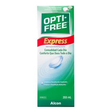 OPTIFREE EXPRESS CONTACT LENSES MULTI-PURPOSE SOLUTION 355ML