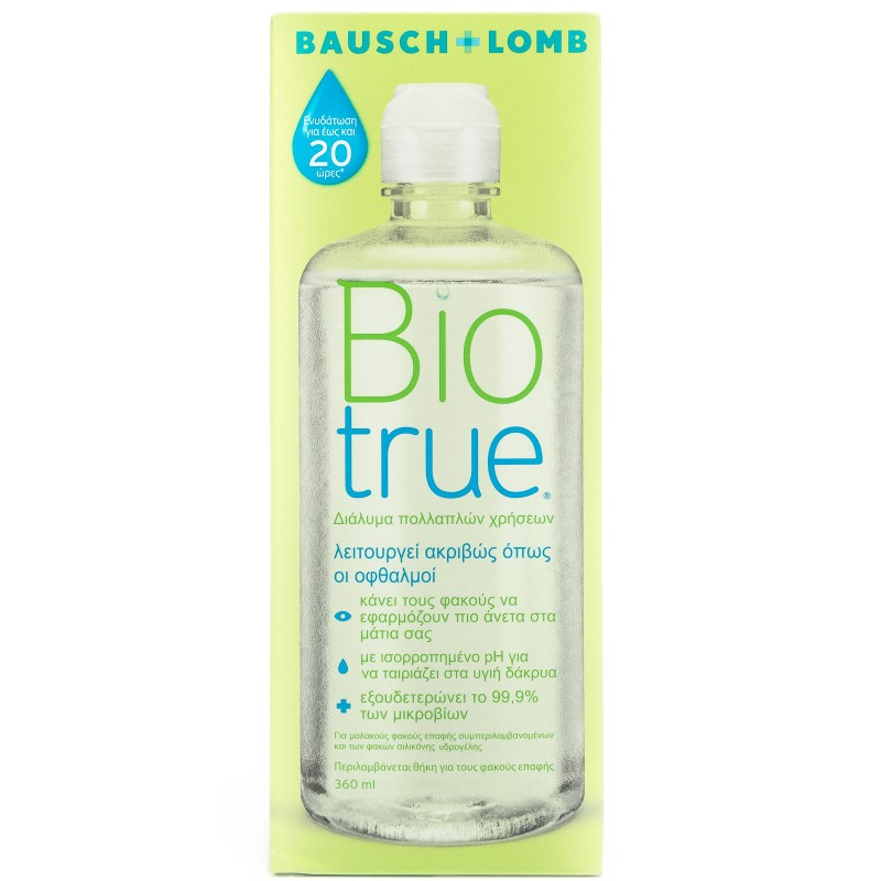 BIOTRUE CONTACT LENSES MULTI-PURPOSE SOLUTION 360ML