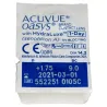 ACUVUE OASYS 1DAY ΗΜΕΡΗΣΙΟΣ ΦΑΚΟΣ ΕΠΑΦΗΣ ΣΙΛΙΚΟΝΗΣ ΥΔΡΟΓΕΛΗΣ (30 ΦΑΚΟΙ)