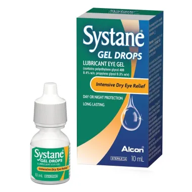 SYSTANE GEL DROPS CONTACT LENSES SOLUTION FOR DRY EYES 10ML